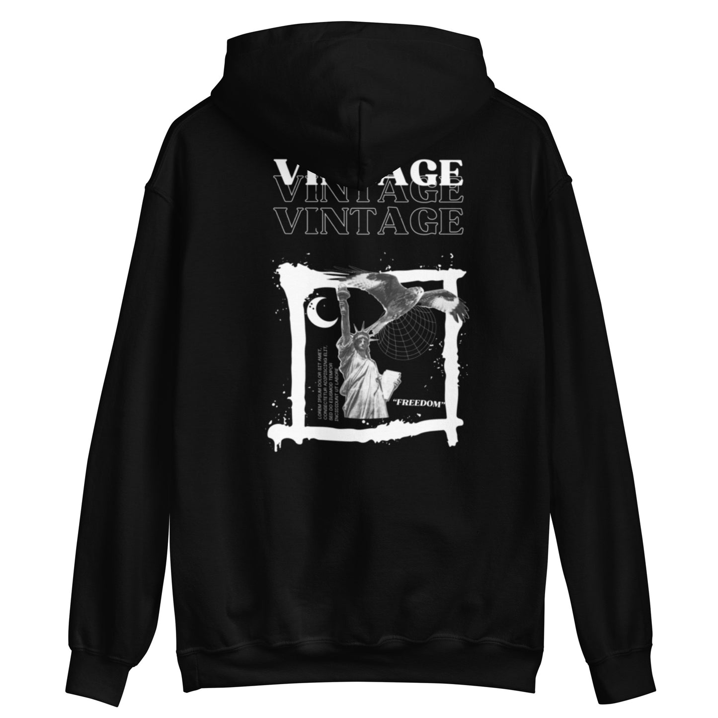 "VINTAGE" heavy hoodie