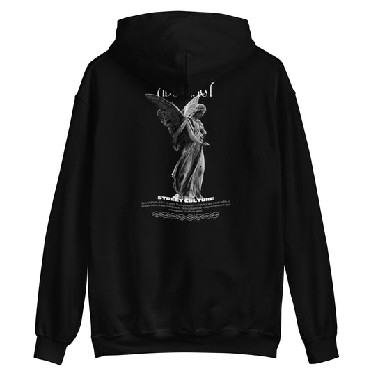 "abstract" heavy hoodie