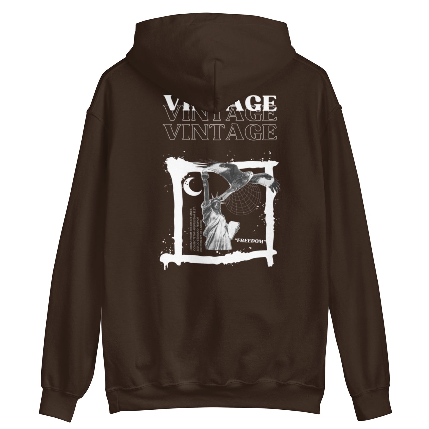 "VINTAGE" heavy hoodie